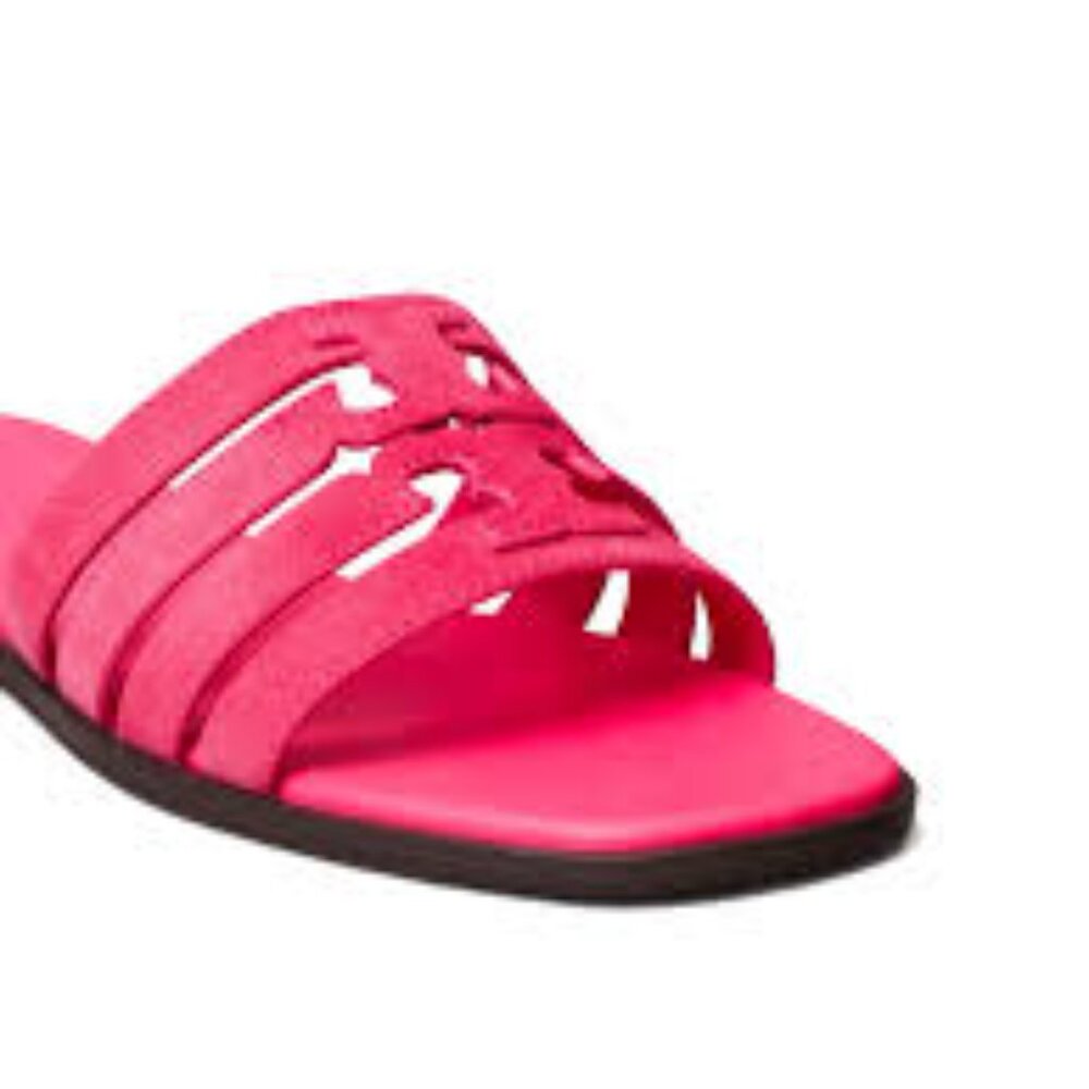 NIB Tory Burch Ines Slide Sandals  fuschia pink